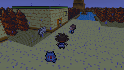 Screenshot of the application Pokemon 3D - #7