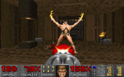 Screenshot of the application Doom II - #1