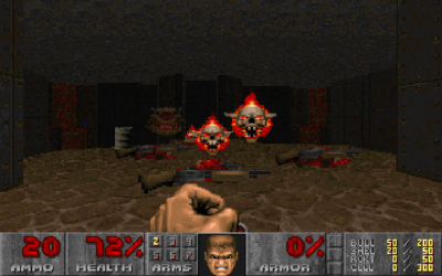 Screenshot of the application Doom II - #3