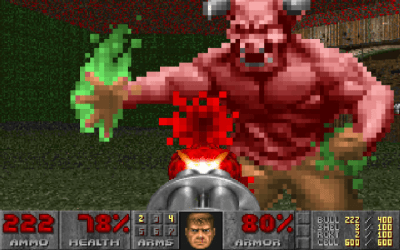 Screenshot of the application Doom II - #5