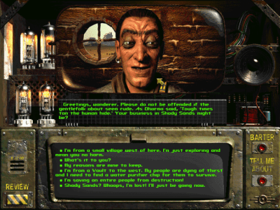 Screenshot of the application Fallout: A Post Nuclear Role Playing Game - #5