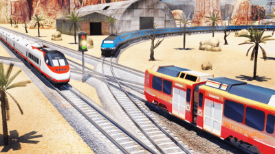 Screenshot of the application Train Games Free Train Driving - #1