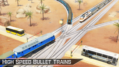 Screenshot of the application Train Games Free Train Driving - #2