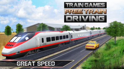 Screenshot of the application Train Games Free Train Driving - #3