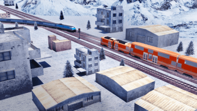 Screenshot of the application Train Games Free Train Driving - #7