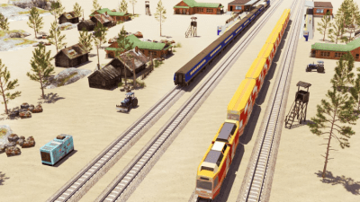 Screenshot of the application Train Games Free Train Driving - #9