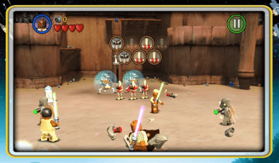 Screenshot of the application LEGO Star Wars: TCS - #3