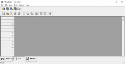 Screenshot of the application TI Connect - #5
