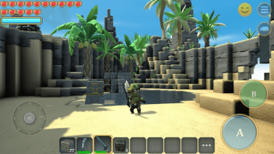 Screenshot of the application Portal Knights - #6
