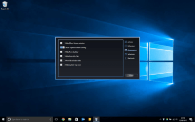 Screenshot of the application Move Mouse - #4