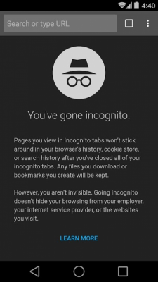 Screenshot of the application Chrome Beta - #6