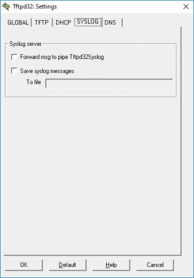 Screenshot of the application Tftpd32 - #5