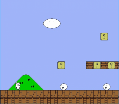 Screenshot of the application Cat Mario - #1