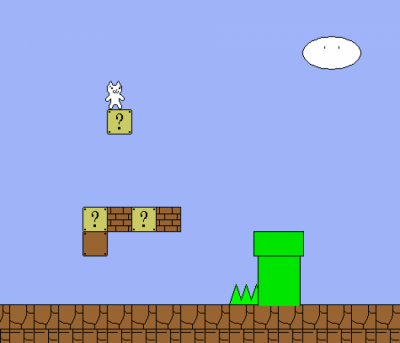 Screenshot of the application Cat Mario - #2