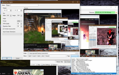Screenshot of the application Auto Screen Capture - #3