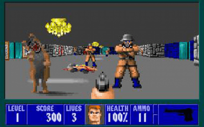 Screenshot of the application Wolfenstein 3D - #1