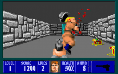 Screenshot of the application Wolfenstein 3D - #5
