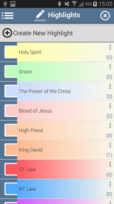 Screenshot of the application Blue Letter Bible - #3