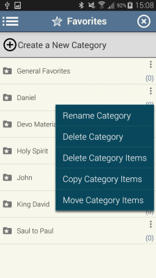 Screenshot of the application Blue Letter Bible - #4