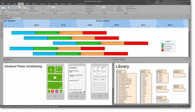 Screenshot of the application Enterprise Architect - #5