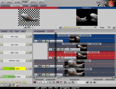 Screenshot of the application ZS4 Video Editor - #3