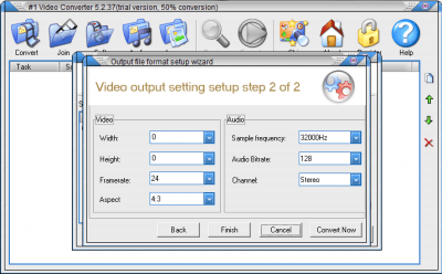 Screenshot of the application 1 Video Converter - #2