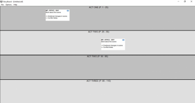 Screenshot of the application Storyboard - #1
