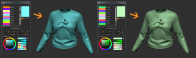 Screenshot of the application ZBrush - #6