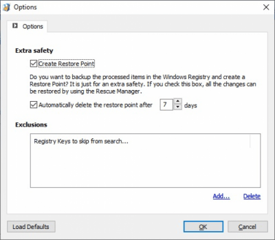 Screenshot of the application WinUtilities Free Registry Cleaner - #7