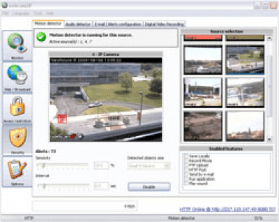 Screenshot of the application webcamXP - #4