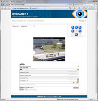 Screenshot of the application webcamXP - #6