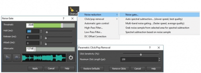 Screenshot of the application WavePad Audio Editing Software - #5