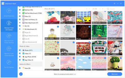 Screenshot of the application iMyFone D-Back - #4
