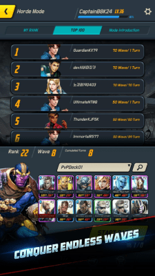 Screenshot of the application Marvel Battle Lines On PC - #3