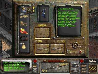 Screenshot of the application Fallout 2 - #4
