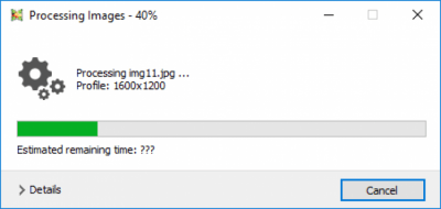 Screenshot of the application Light Image Resizer - #6