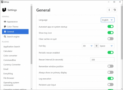 Screenshot of the application Ueli - #4
