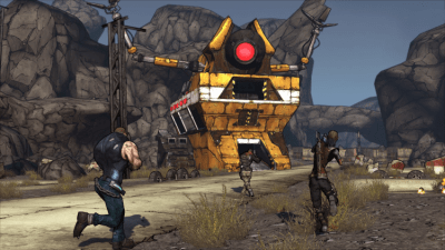 Screenshot of the application Borderlands - #3