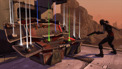Screenshot of the application Borderlands - #8