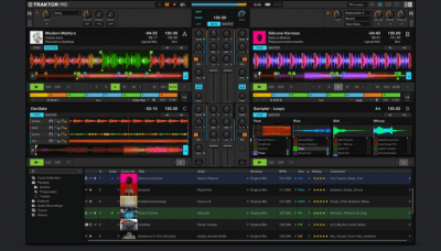 Screenshot of the application Traktor Pro - #1