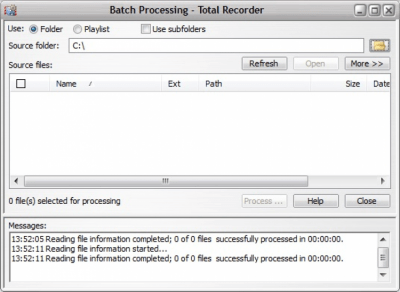 Screenshot of the application Total Recorder Pro - #4