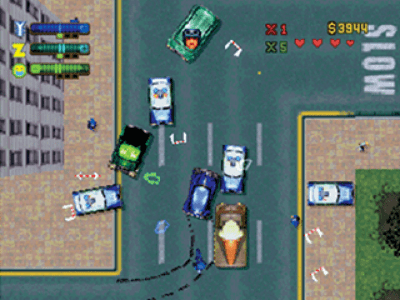 Screenshot of the application Grand Theft Auto 2 - #2