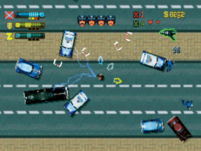 Screenshot of the application Grand Theft Auto 2 - #3