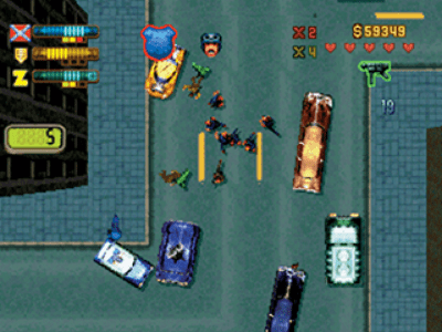 Screenshot of the application Grand Theft Auto 2 - #4