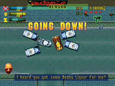 Screenshot of the application Grand Theft Auto 2 - #5