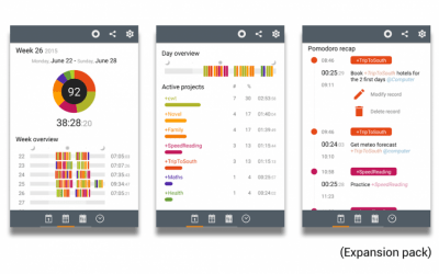 Screenshot of the application Clockwork Tomato - #8