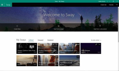 Screenshot of the application Sway - #2