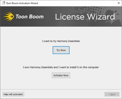 Screenshot of the application Toon Boom Harmony - #1