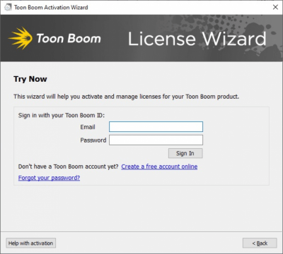 Screenshot of the application Toon Boom Harmony - #2