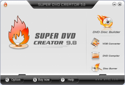 Screenshot of the application Super DVD Creator - #1